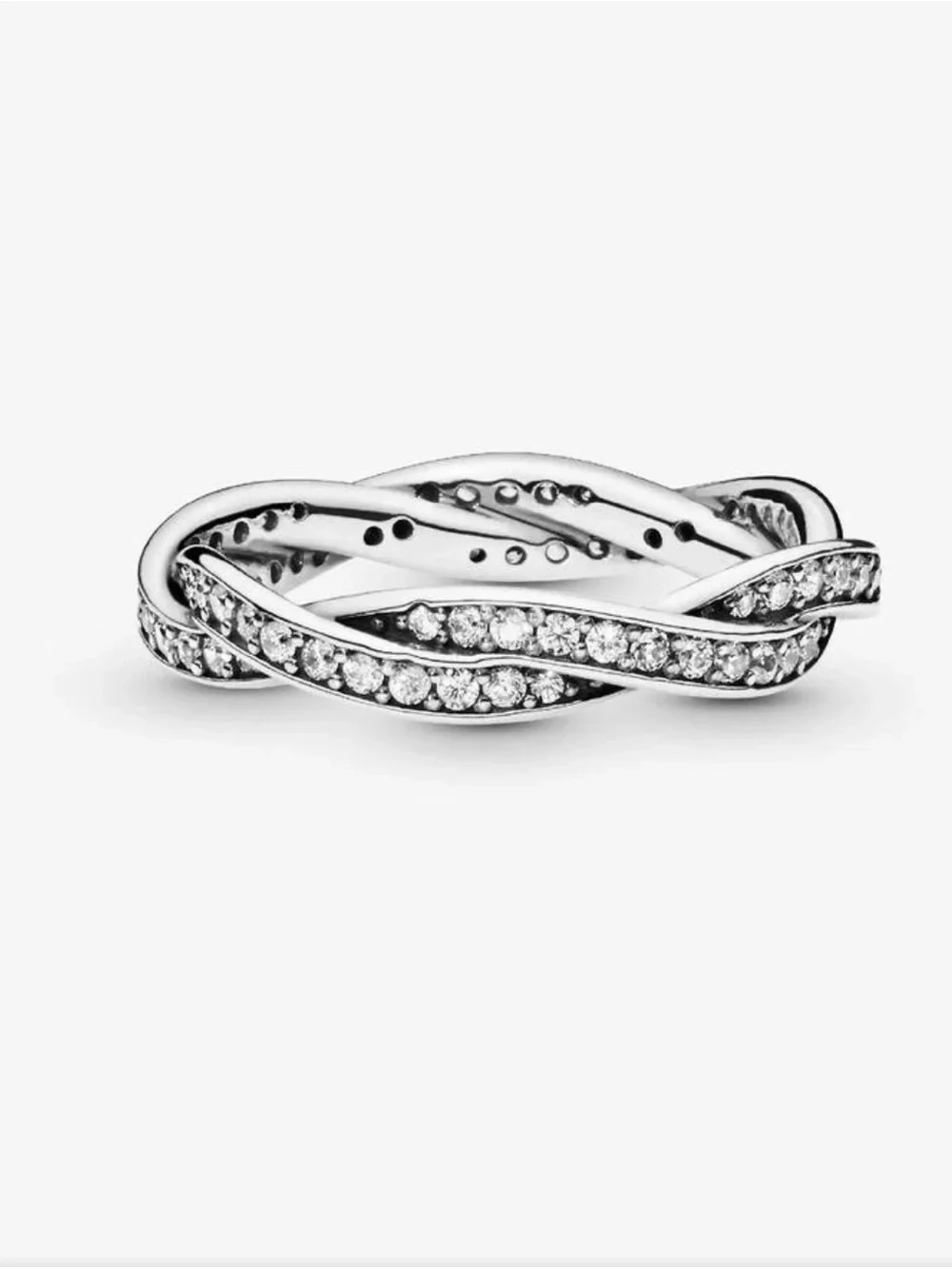 NWOT Pandora Twisted Lines Ring